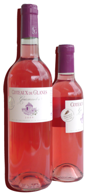 Bouteilles Rosé Gourmandise